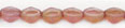 Pinch Beads 5mm (loose) : Luster - Transparent Topaz/Pink