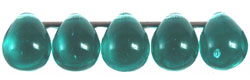 Tear Drops 5/7mm (loose) : Teal