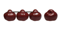 Apple Beads : Opal Red