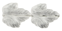 Leaves 16/14mm Vertical Hole (loose) : Crystal