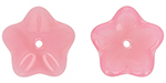 Star Flower Cup 10mm (loose) : Milky Pink