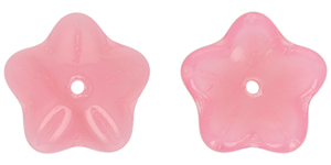 Star Flower Cup 10mm (loose) : Milky Pink