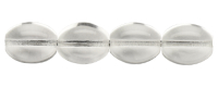 Flat oval 8/6mm (loose) : Crystal