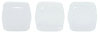 CzechMates Tile Bead 6mm (loose) : Alabaster