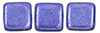 CzechMates Tile Bead 6mm (loose)  : ColorTrends: Saturated Metallic Ultra Violet