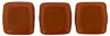 CzechMates Tile Bead 6mm (loose) : Umber