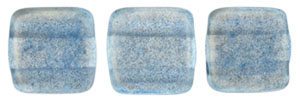 CzechMates Tile Bead 6mm (loose) : Halo - Shadows