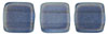 CzechMates Tile Bead 6mm (loose) : Halo - Ultramarine