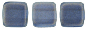 CzechMates Tile Bead 6mm (loose) : Halo - Ultramarine