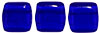 CzechMates Tile Bead 6mm (loose) : Cobalt