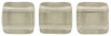 CzechMates Tile Bead 6mm (loose) : Black Diamond