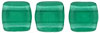CzechMates Tile Bead 6mm (loose) : Emerald