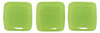 CzechMates Tile Bead 6mm (loose) : Opaque Olivine