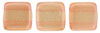 CzechMates Tile Bead 6mm (loose) : Pearl Lights - Pomelo