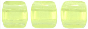 CzechMates Tile Bead 6mm (loose) : Jonquil