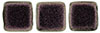 CzechMates Tile Bead 6mm (loose) : Polychrome - Pink Olive