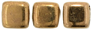CzechMates Tile Bead 6mm (loose) : Bronze