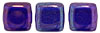 CzechMates Tile Bead 6mm (loose) : Cobalt - Vega