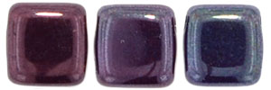 CzechMates Tile Bead 6mm (loose) : Ruby - Vega