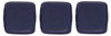 CzechMates Tile Bead 6mm (loose) : Matte - Navy