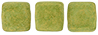 CzechMates Tile Bead 6mm (loose) : Pacifica - Avacado