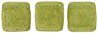 CzechMates Tile Bead 6mm (loose) : Pacifica - Avacado