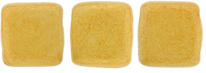 CzechMates Tile Bead 6mm (loose) : Pacifica - Ginger