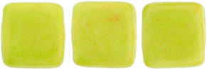 CzechMates Tile Bead 6mm (loose) : Pacifica - Honeydew