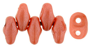 MiniDuo 4 x 2.5mm (loose) : Pearl Shine - Lt Coral