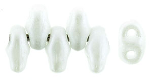 MiniDuo 4 x 2.5mm (loose) : Pearl Coat - Snow