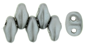 MiniDuo 4 x 2.5mm (loose) : Pearl Coat - Silver