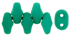 MiniDuo 4 x 2.5mm (loose) : Neon - Dk Emerald