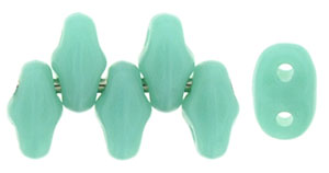 MiniDuo 4 x 2.5mm (loose) : Opaque Turquoise