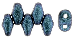 MiniDuo 4 x 2.5mm (loose) : Polychrome - Indigo Orchid