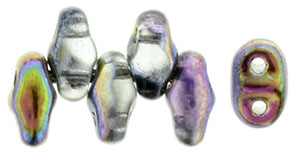 MiniDuo 4 x 2.5mm (loose) : Magic Line - Violet/Gray