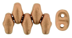 MiniDuo 4 x 2.5mm (loose) : Matte - Metallic Copper