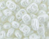 MiniDuo 4 x 2.5mm (loose) : Luster - Opaque White