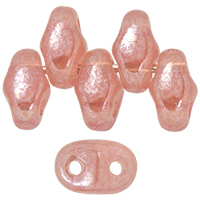 MiniDuo 4 x 2.5mm (loose) : Luster - Milky Pink