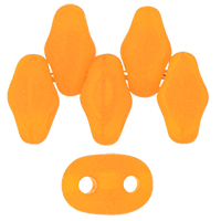 MiniDuo 4 x 2.5mm (loose) : Matte - Opal Orange