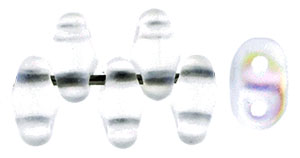 MiniDuo 4 x 2.5mm (loose) : Matte - Crystal AB