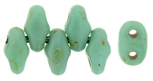 MiniDuo 4 x 2.5mm (loose) : Turquoise - Picasso