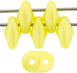 SuperDuo 5 x 2mm (loose) : Pearl Shine - Bright Lemon