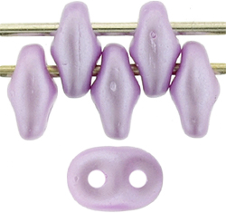 SuperDuo 5 x 2mm (loose) : Pearl Coat - Lt Lilac