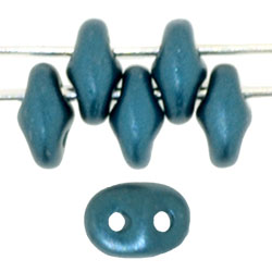 SuperDuo 5 x 2mm (loose) : Pearl Coat - Steel Blue