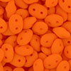 SuperDuo 5 x 2mm (loose) : Neon - Orange