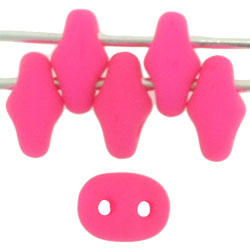 SuperDuo 5 x 2mm (loose) : Neon - Pink