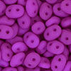 SuperDuo 2/5mm (loose) : Neon - Dk Purple