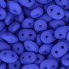 SuperDuo 5 x 2mm (loose) : Neon - Ocean Blue