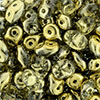 SuperDuo 2/5mm (loose) : Crystal - Topaz