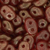 SuperDuo 2/5mm (loose) : Halo - Cardinal